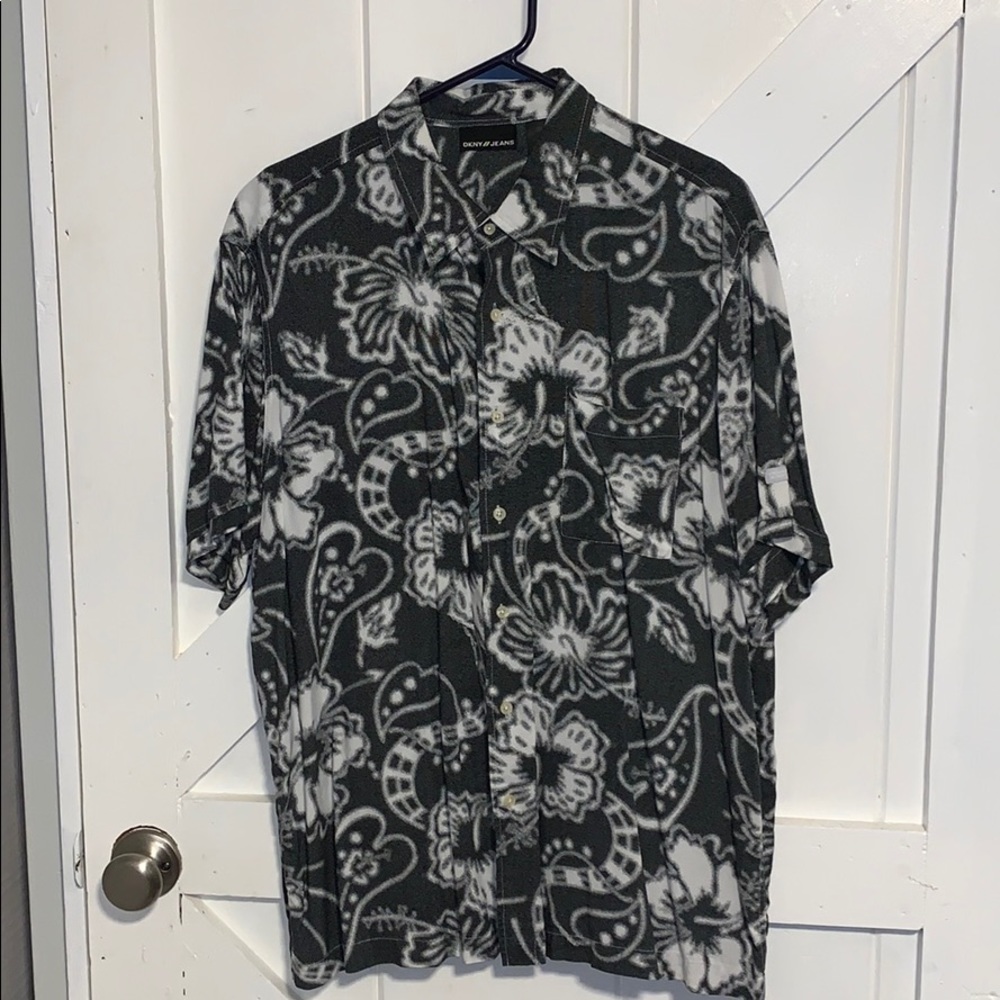 DKNY Jeans Short sleeve button down